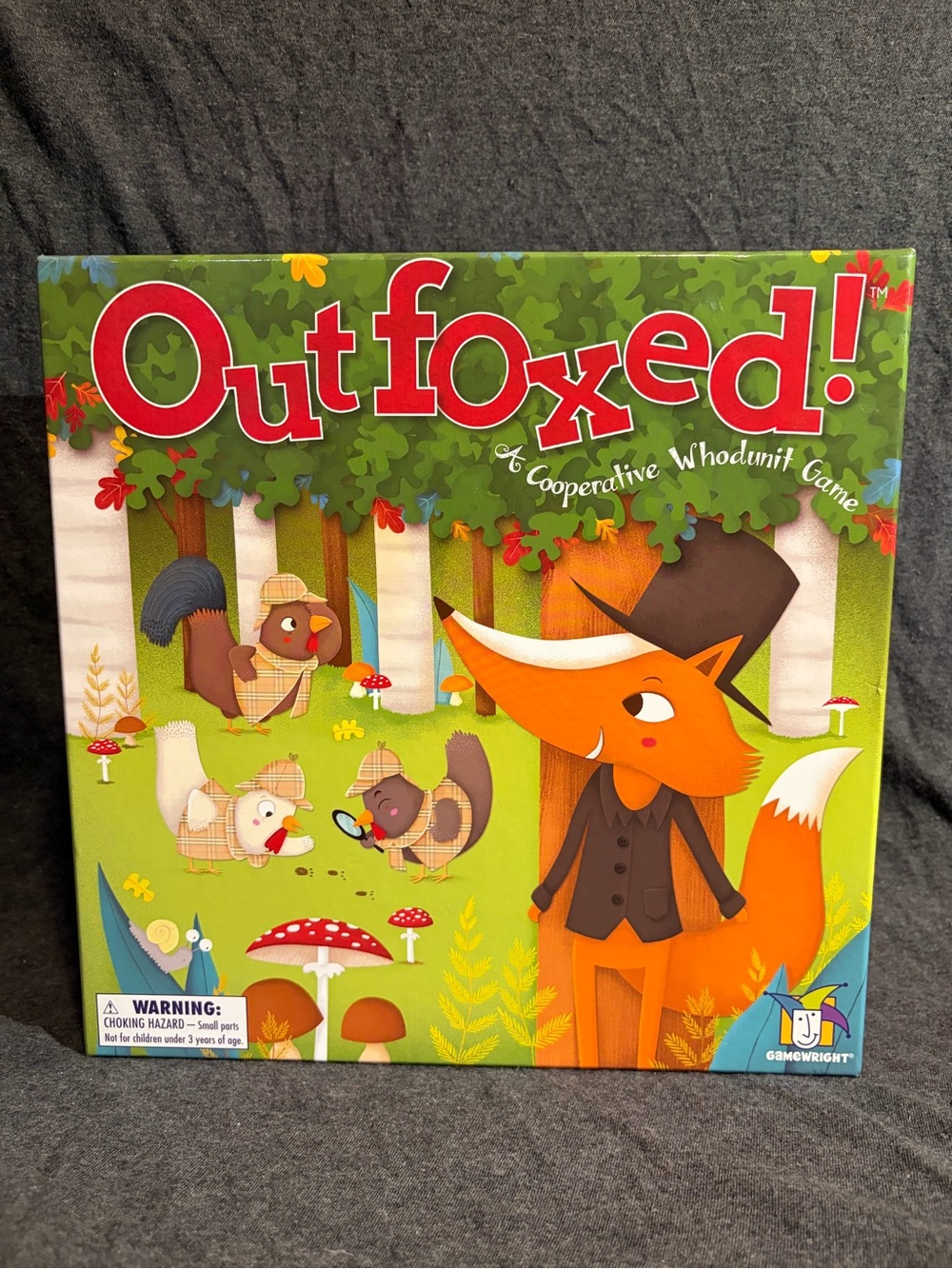 Outfoxed! A Cooperative Whodunit Game